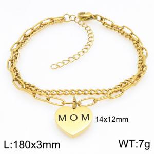 Stainless Steel Bracelet(women) - KB214633-Z