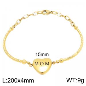 Stainless Steel Bracelet - KB214637-Z