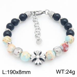Bead Bracelet - KB214805-SJ