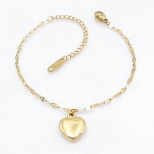Stainless Steel Gold-plating Bracelet - KB214947-AQ