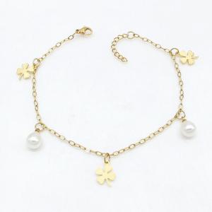 Stainless Steel Gold-plating Bracelet - KB215764-NJ