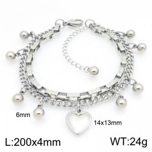Stainless Steel Bracelet - KB215911-Z