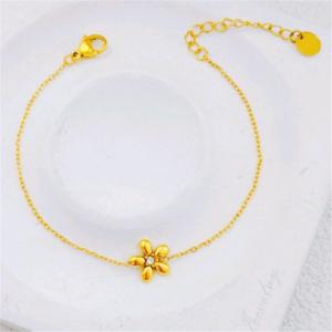 Stainless Steel Stone Bracelet - KB215920-SXSJ