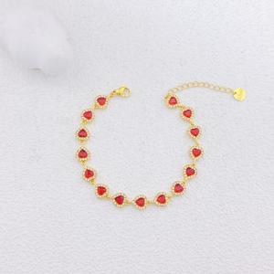 Stainless Steel Stone Bracelet - KB215923-SXSJ