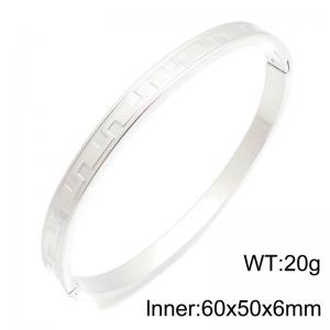 Stainless Steel Bangle - KB216863-TSC