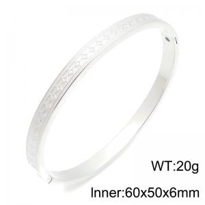 Stainless Steel Bangle - KB216869-TSC