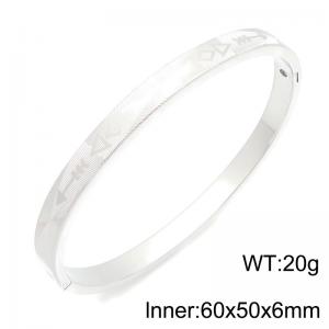 Stainless Steel Bangle - KB216870-TSC