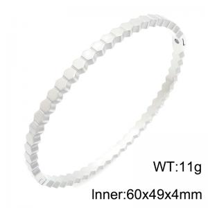 Stainless Steel Bangle - KB216880-TSC