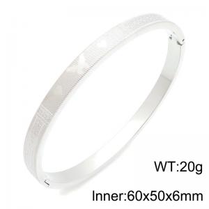 Stainless Steel Bangle - KB216903-TSC