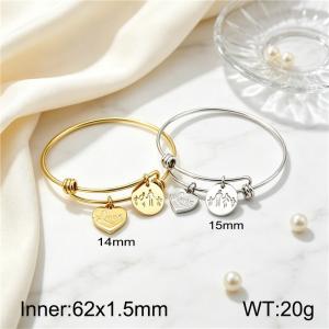 Stainless Steel Bangle - KB217026-Z
