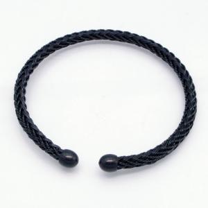 Stainless Steel Wire Bangle - KB217722-HB