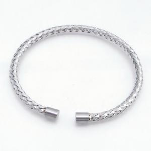 Stainless Steel Wire Bangle - KB217723-HB