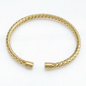 Stainless Steel Wire Bangle - KB217724-HB