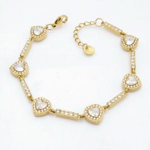Stainless Steel Stone Bracelet - KB217763-KL