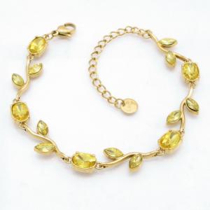 Stainless Steel Stone Bracelet - KB217768-KL