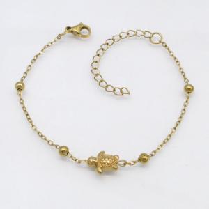 Stainless Steel Gold-plating Bracelet - KB217849-TJG