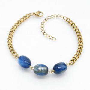 Stainless Steel Stone Bracelet - KB217874-TJG