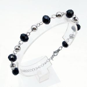 Stainless Steel Stone Bracelet - KB217900-TJG
