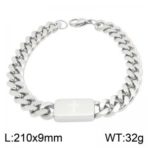 Stainless Steel Bracelet(Men) - KB217999-HR