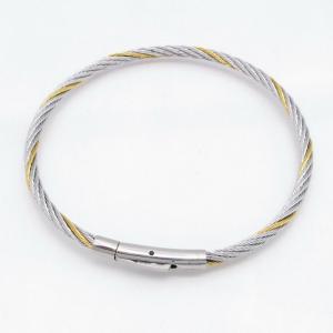 Stainless Steel Wire Bangle - KB218092-CQ