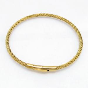 Stainless Steel Wire Bangle - KB218095-CQ