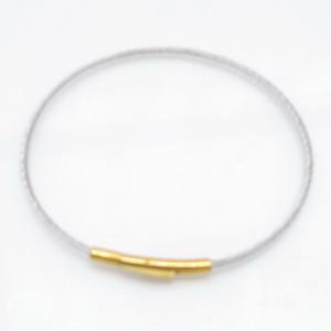 Stainless Steel Wire Bangle - KB218099-CQ