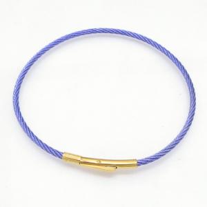 Stainless Steel Wire Bangle - KB218108-CQ