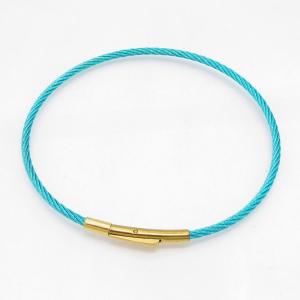 Stainless Steel Wire Bangle - KB218110-CQ