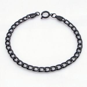 Stainless Steel Black-plating Bracelet - KB218143-CQ