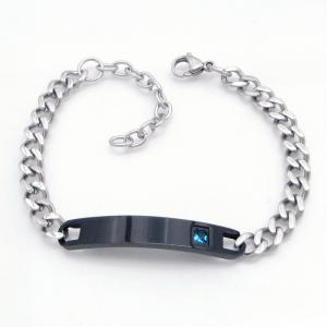 Stainless Steel Black-plating Bracelet - KB218149-CQ
