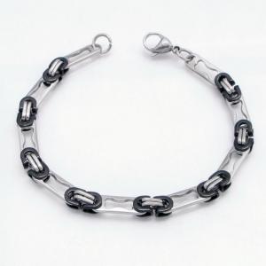 Stainless Steel Black-plating Bracelet - KB218155-CQ