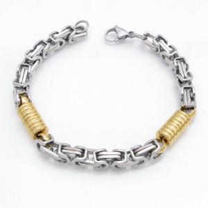 Stainless Steel Gold-plating Bracelet - KB218158-CQ