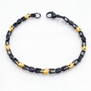 Stainless Steel Black-plating Bracelet - KB218168-CQ