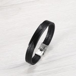 Stainless Steel Rubber Bracelet - KB218538-WGXM