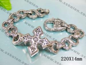 Stainless Steel Bracelet - KB23653-D