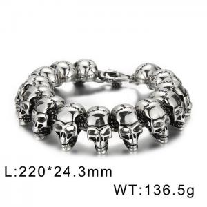 Stainless Steel Special Bracelet - KB29213-D