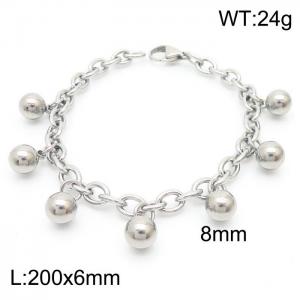 Stainless Steel Bracelet - KB38362-Z