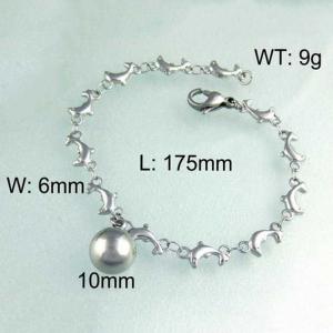 Stainless Steel Bracelet - KB41543-Z