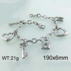 Stainless steel bracelet - KB42136-Z