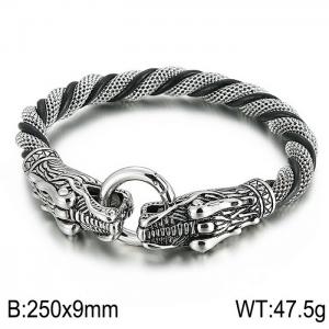 Stainless Steel Bracelet - KB47347-D