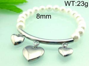 Shell Pearl Bracelets - KB48350-Z
