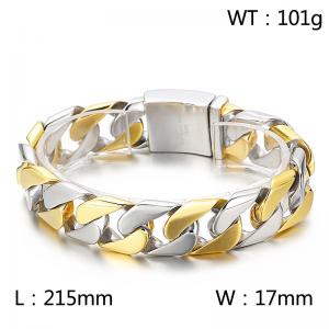 Stainless Steel Bracelet - KB51674-D