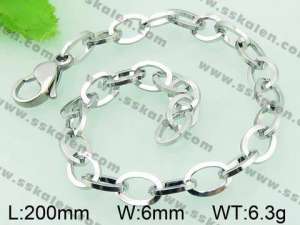 Stainless Steel Bracelet(Men) - KB58198-Z