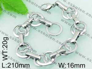 Stainless Steel Bracelet(Men) - KB58380-Z