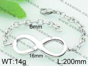 Stainless Steel Bracelet(women)  - KB61020-Z