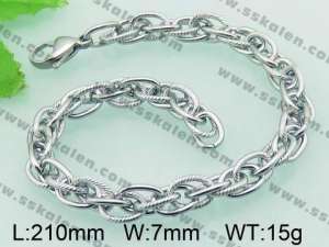 Stainless Steel Bracelet(Men) - KB62745-Z
