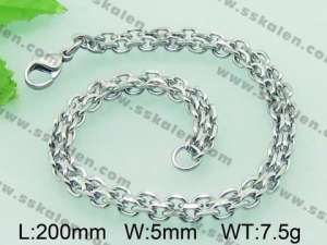 Stainless Steel Bracelet(Men) - KB62758-Z