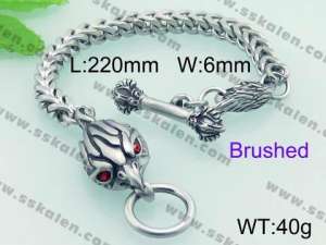 Stainless Steel Bracelet(Men) - KB63458-BD