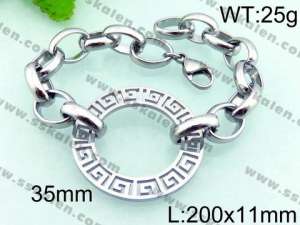 Stainless Steel Bracelet(Men) - KB64190-Z