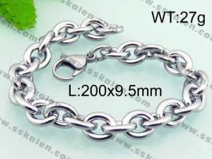 Stainless Steel Bracelet(Men) - KB64194-Z